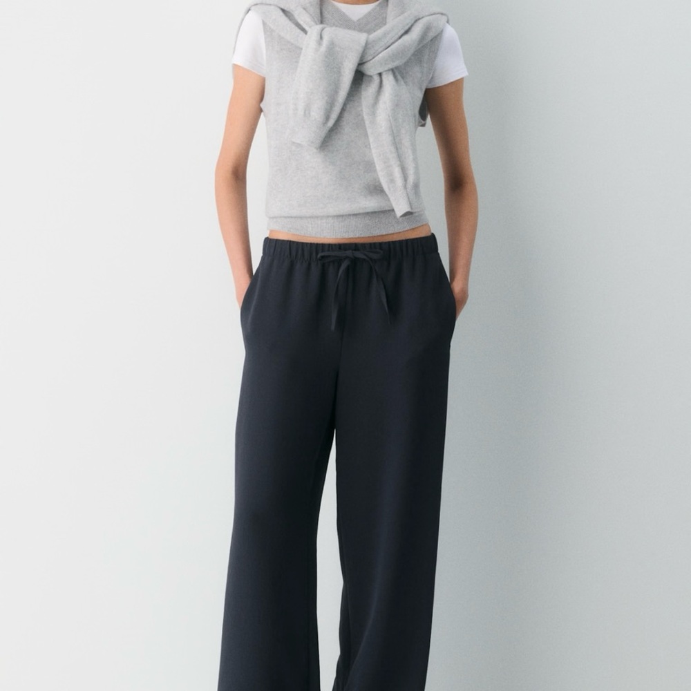 Aritzia lodge pant- navy blue